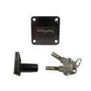 Drawer Lock 138-PB Black